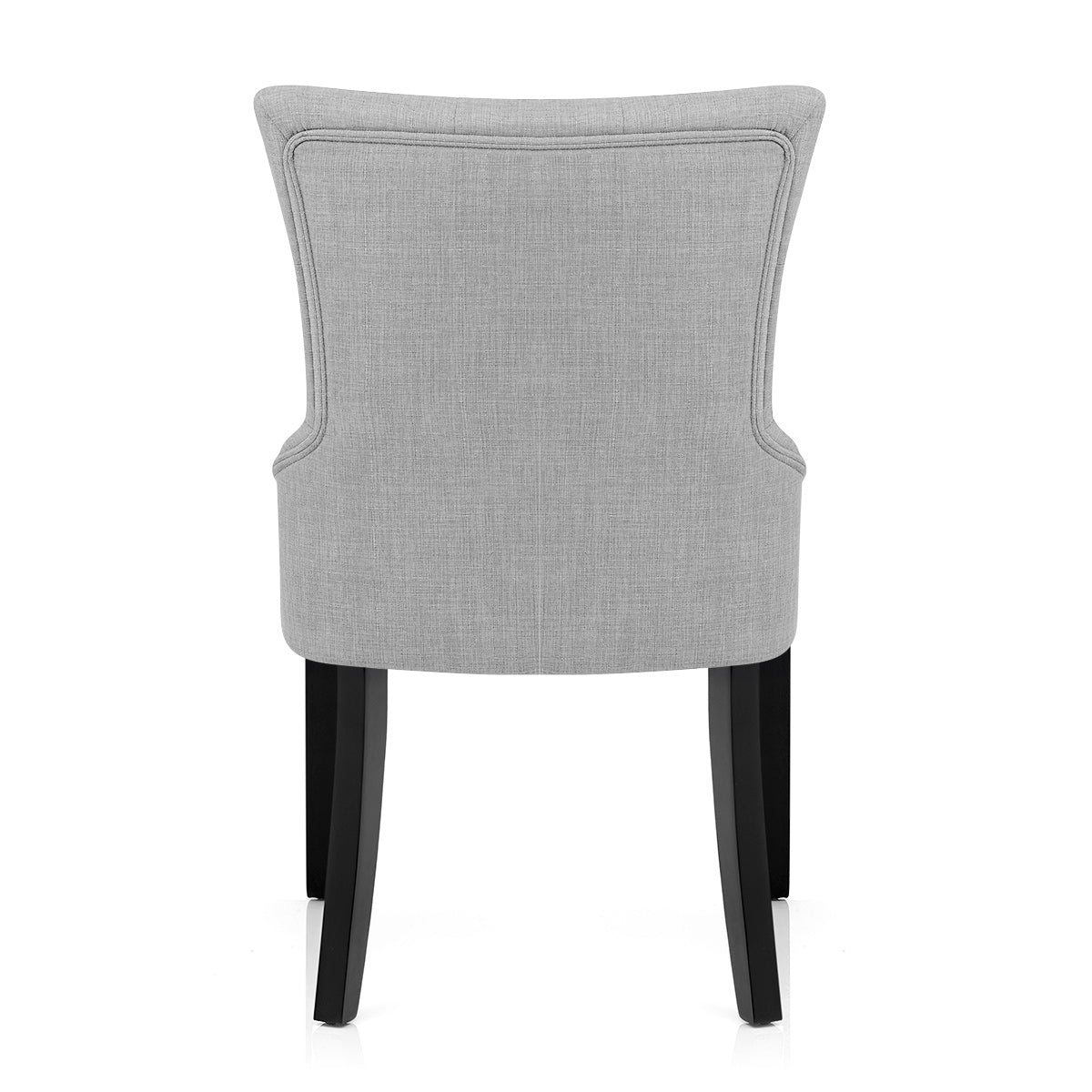 Sedia da pranzo Tessuto Legno - Verdi Grigio Chiaro