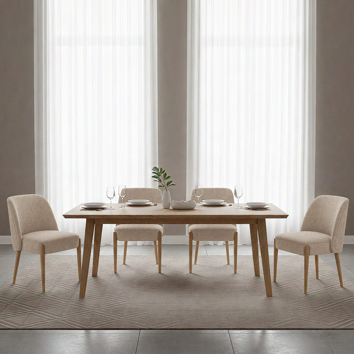 Sedia Tessuto Legno - Avon Talpa