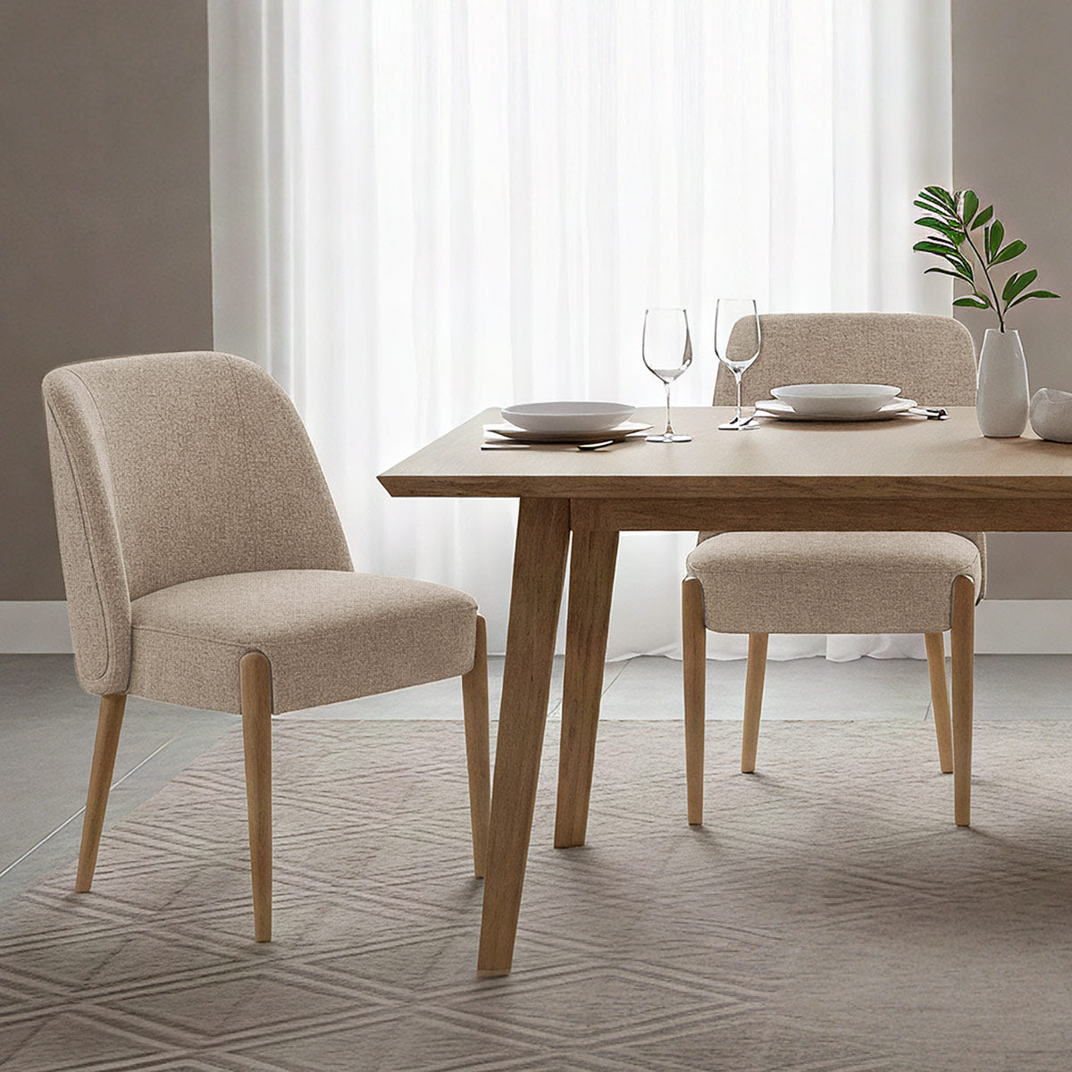 Sedia Tessuto Legno - Avon Talpa