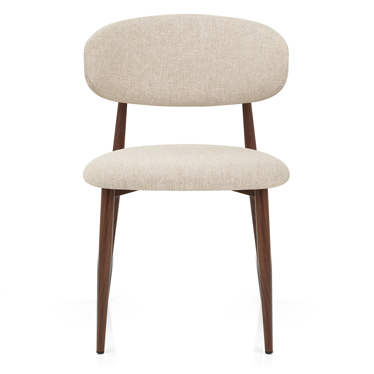Sedia Tessuto Noce - Harrow crema