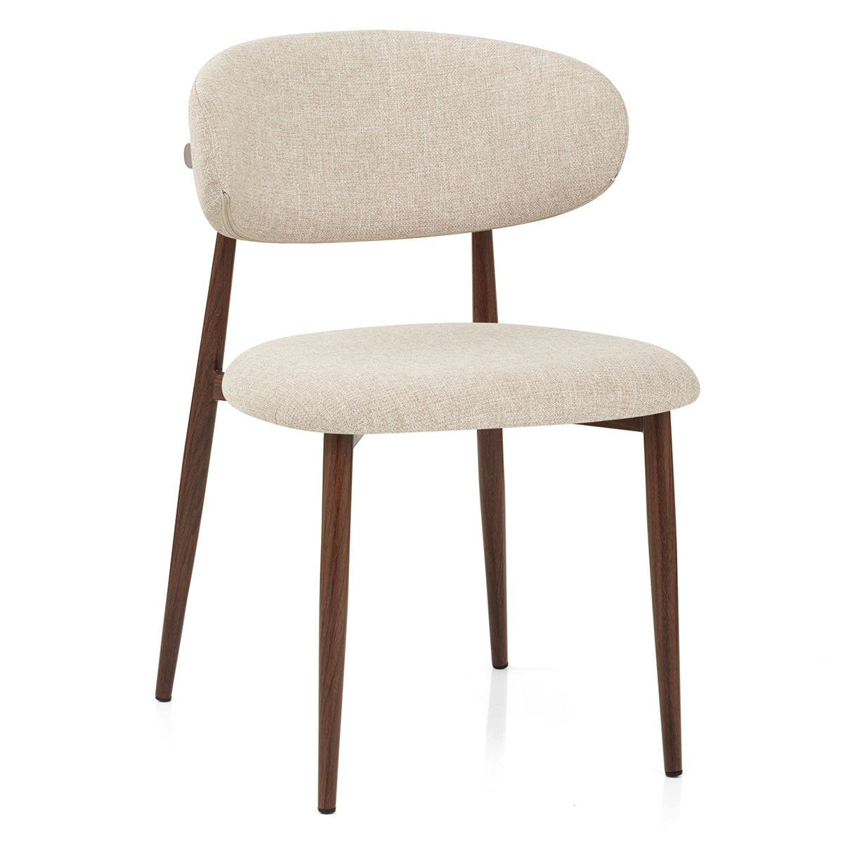 Sedia Tessuto Noce - Harrow crema
