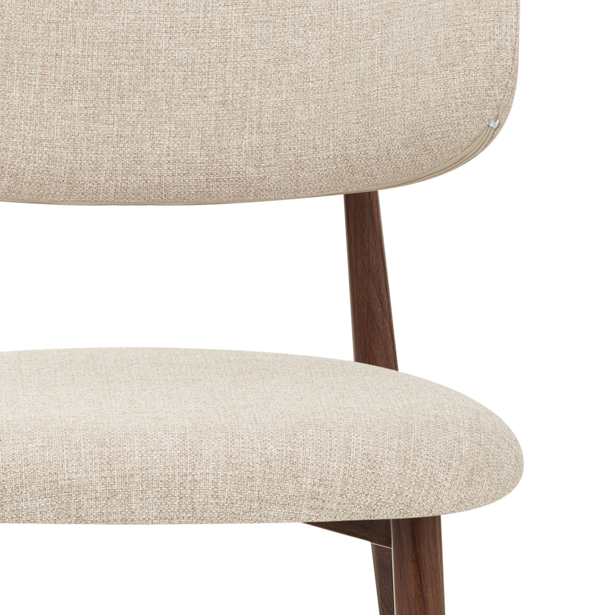 Sedia Tessuto Noce - Harrow crema