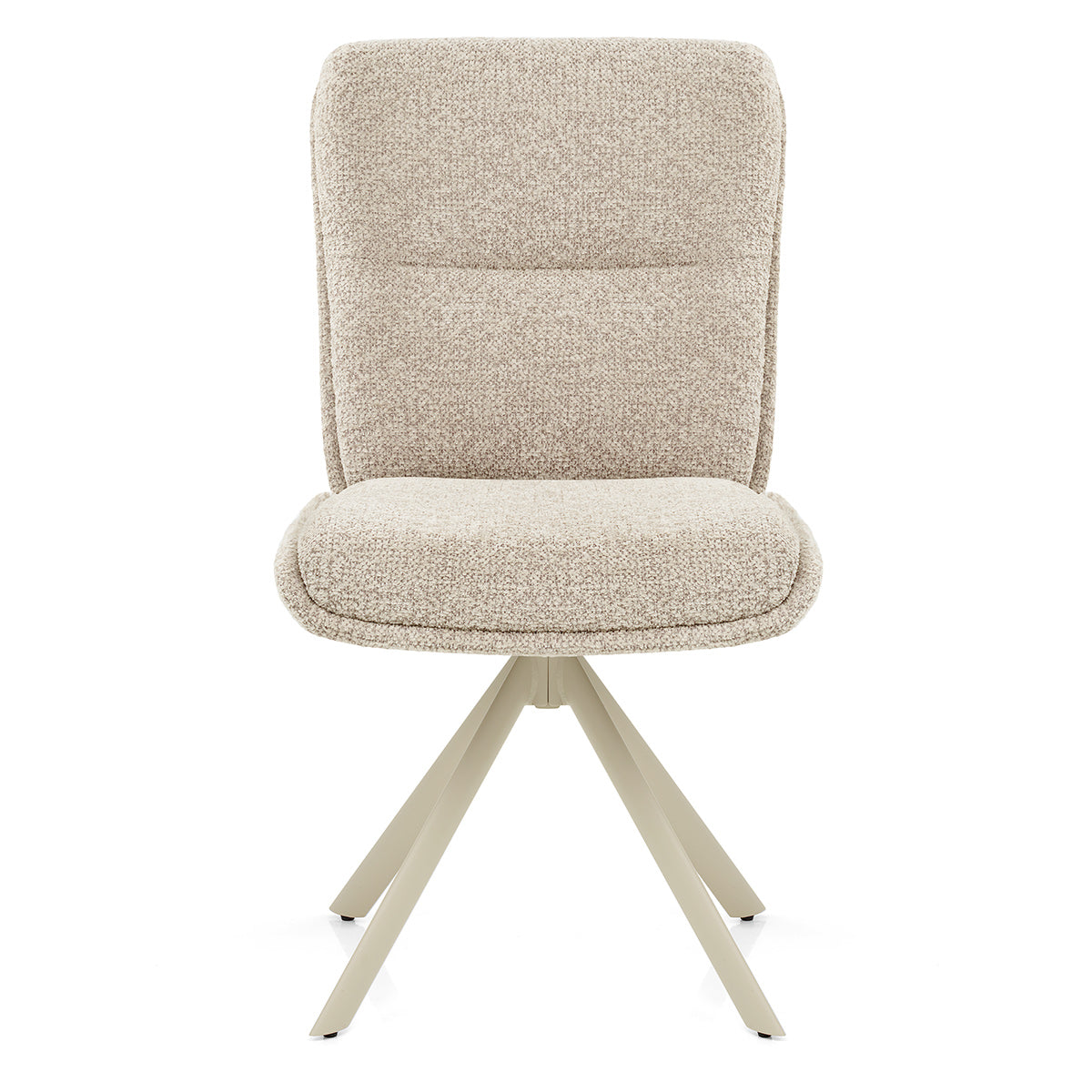 Sedia Tessuto Metallo - Epsom Crema