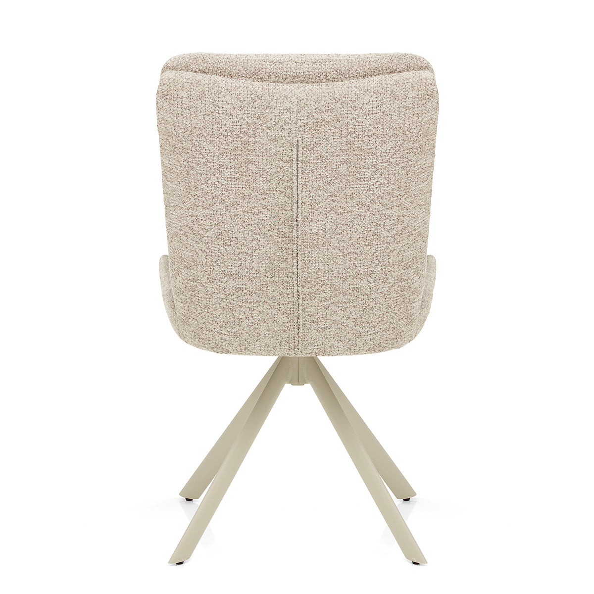 Sedia Tessuto Metallo - Epsom Crema