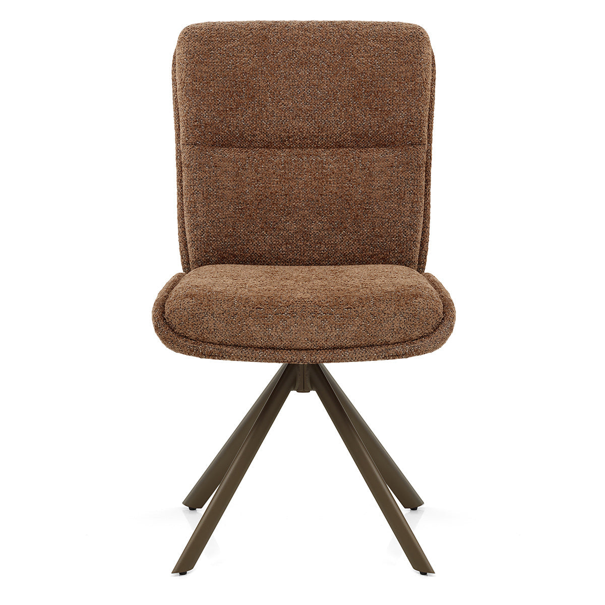 Sedia Tessuto Metallo - Epsom Marrone
