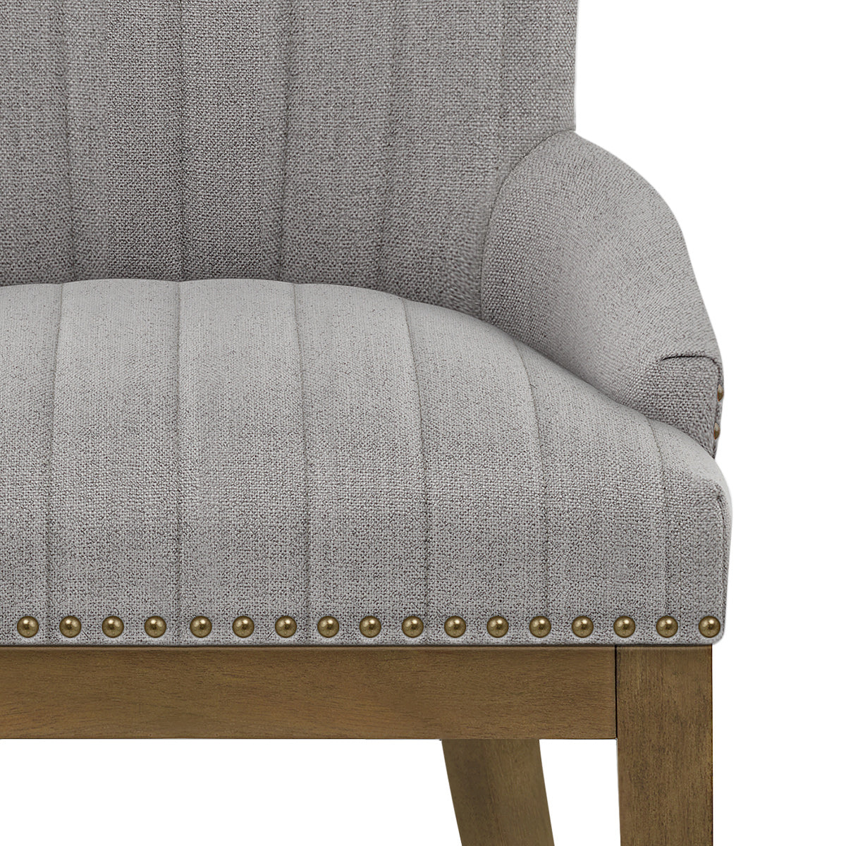 Sedia Tessuto Quercia - Chiltern Grigio