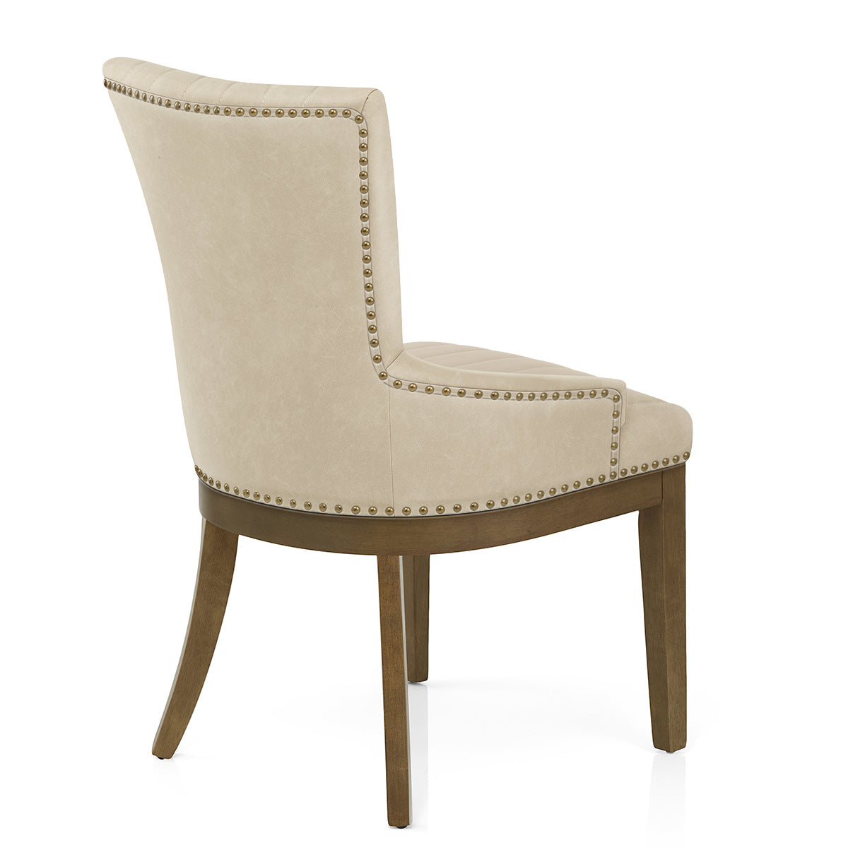 Sedia da pranzo Ecopelle Quercia - Chiltern Beige