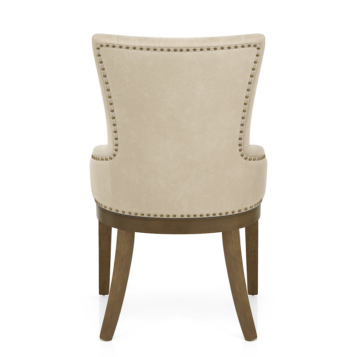 Sedia da pranzo Ecopelle Quercia - Chiltern Beige