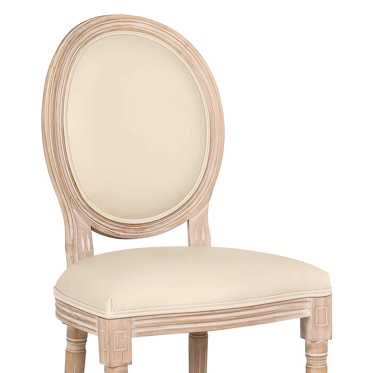 Sedia da pranzo Vera Pelle Quercia - Louis Crema