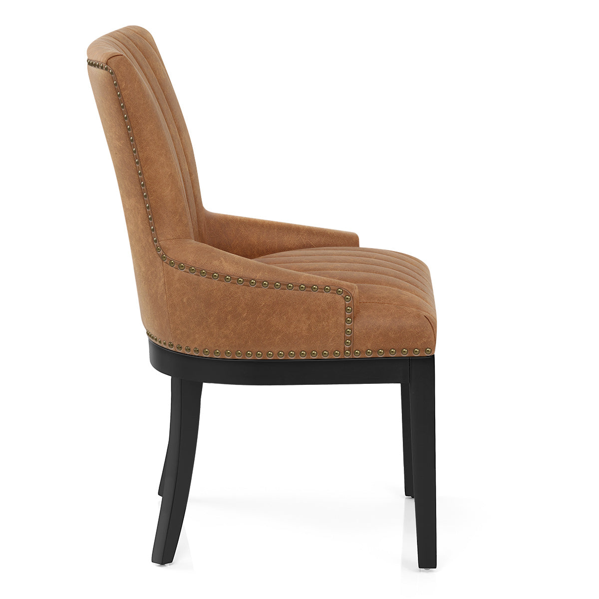 Sedia da pranzo Legno - Chiltern Cuoio