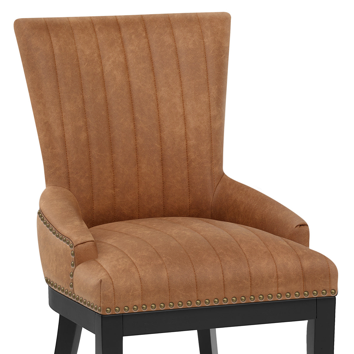 Sedia da pranzo Legno - Chiltern Cuoio