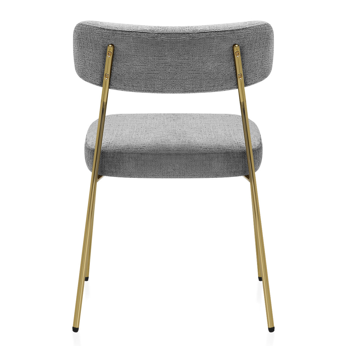 Sedia Stoffa dorate - Diana Grigio