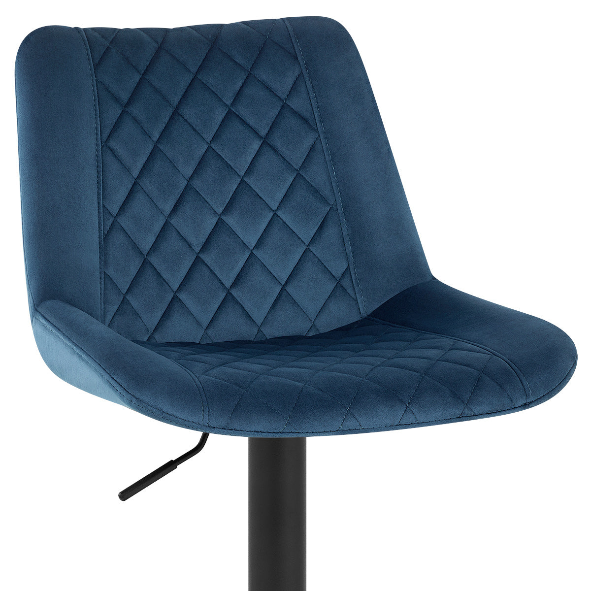 Sgabello Velluto Metallo - Faro Blu