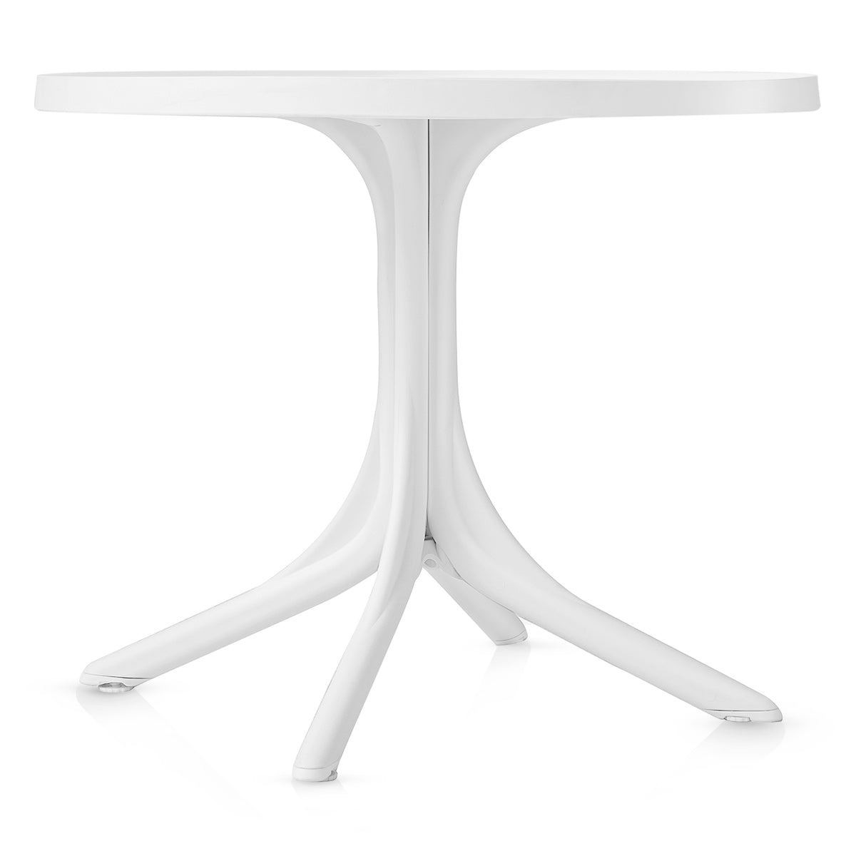Tavolo da Esterno Resina Metallo - Mono Bianco