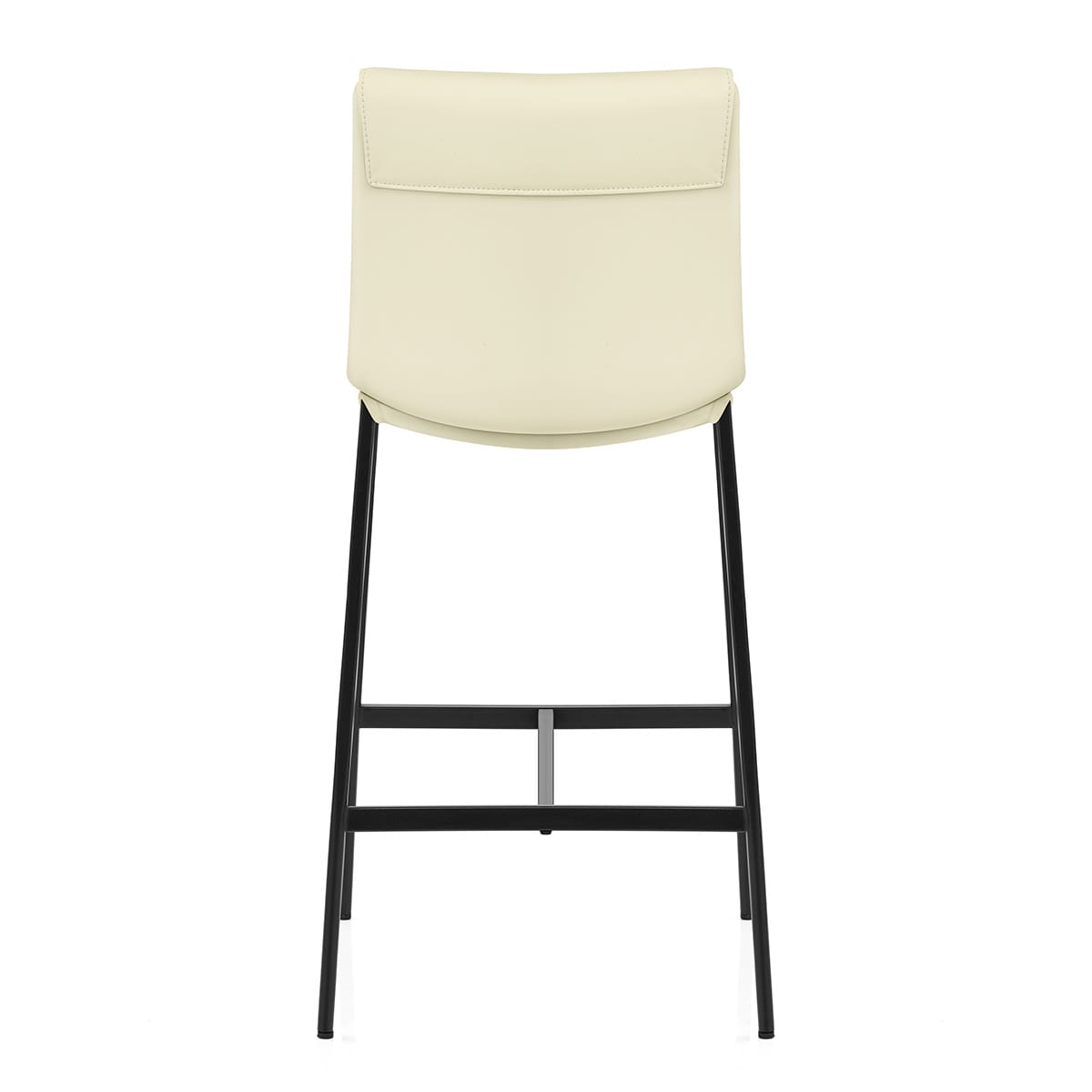 Sgabello Vera Pelle - Addison Crema