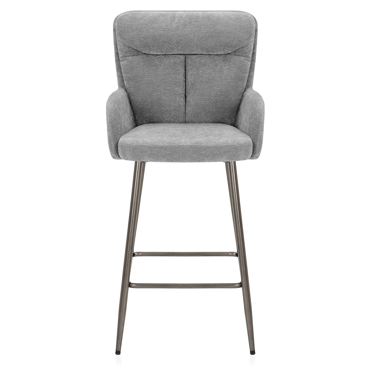 Sgabello Tessuto - Albany Grigio