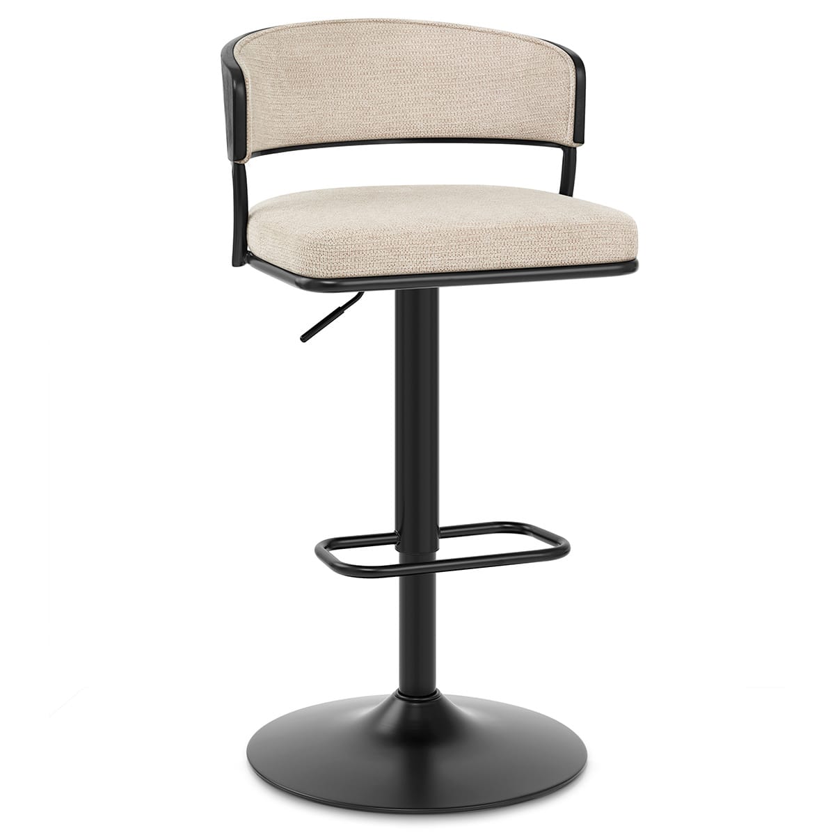 Sgabello Stoffa - Alexa Crema