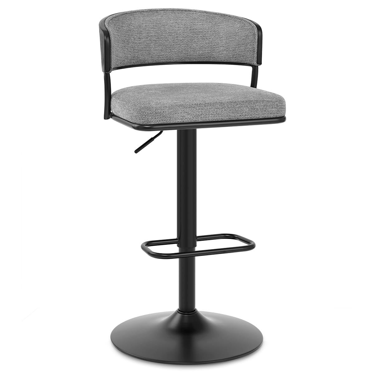 Sgabello Stoffa - Alexa Grigio