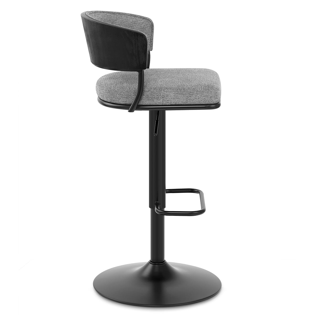 Sgabello Stoffa - Alexa Grigio