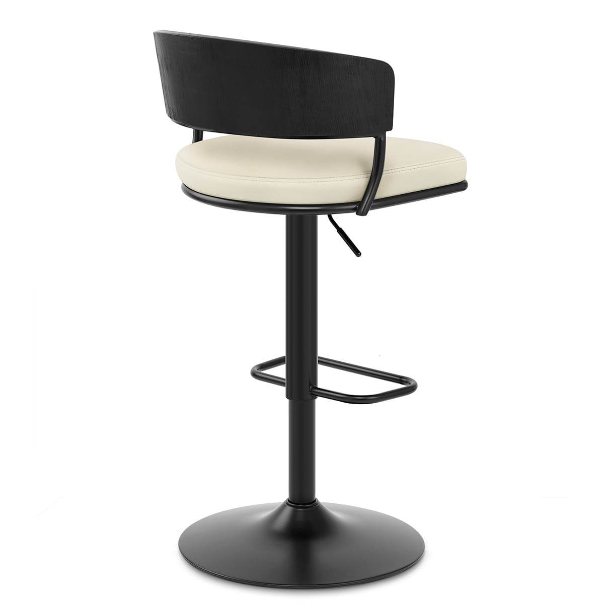 Sgabello Vera Pelle - Alexa Crema
