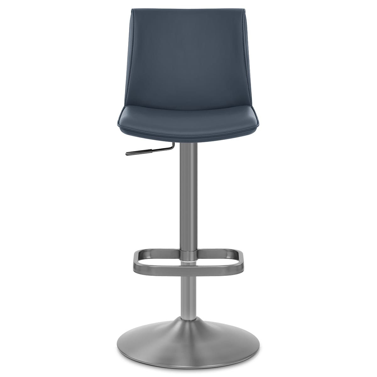 Sgabello Ecopelle - Alto Blu