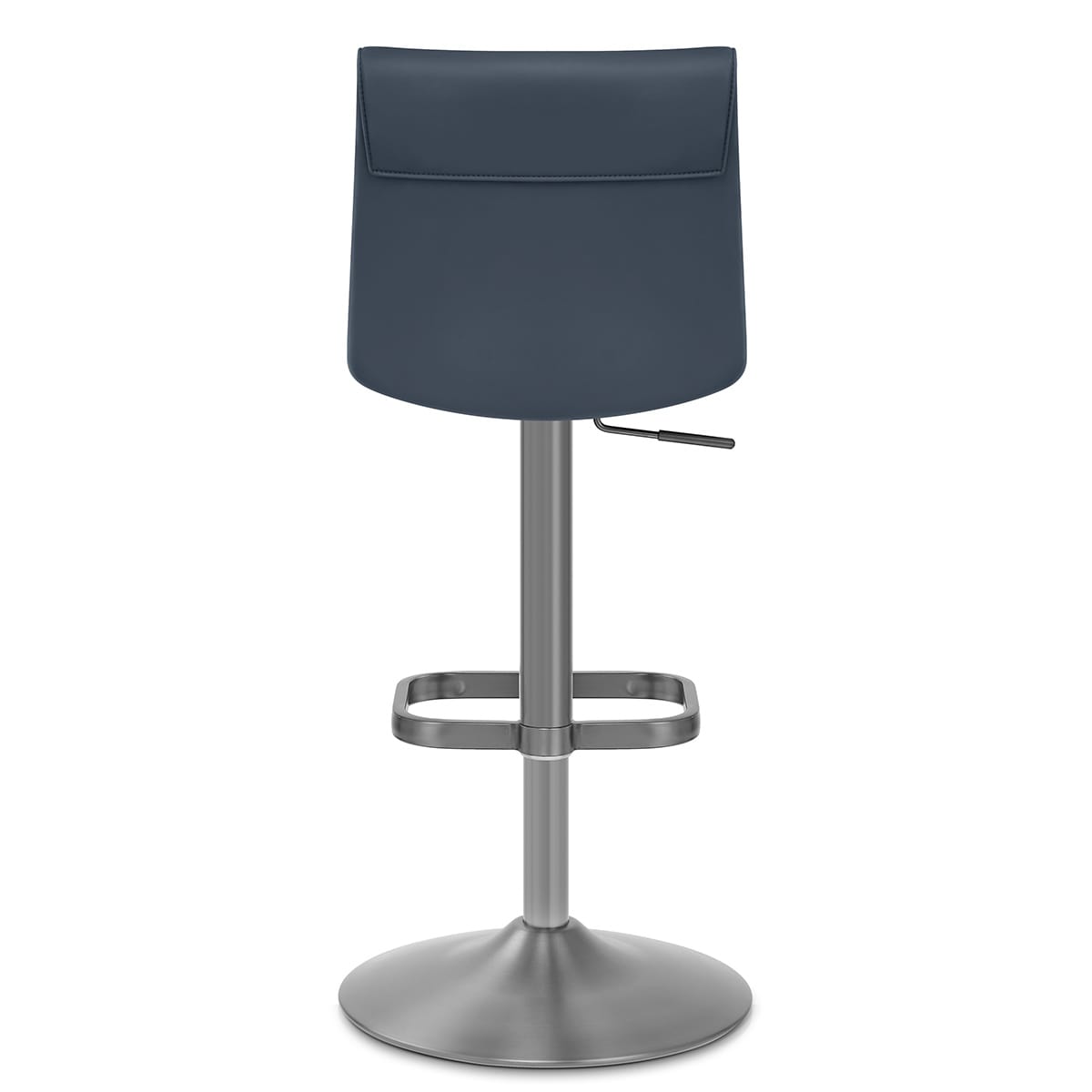 Sgabello Ecopelle - Alto Blu