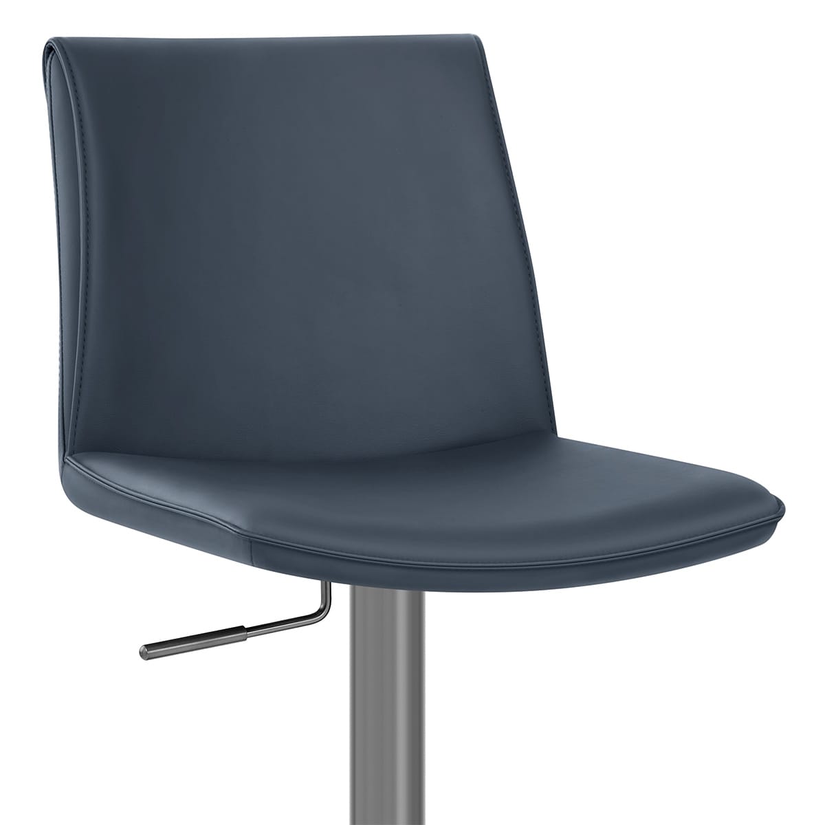 Sgabello Ecopelle - Alto Blu