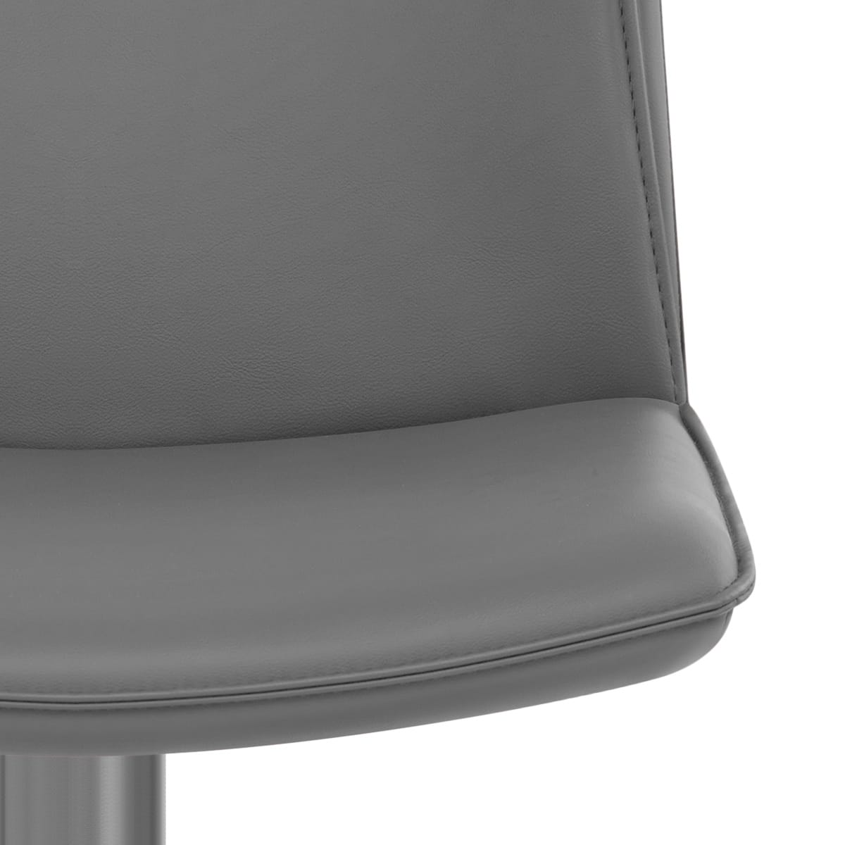 Sgabello Ecopelle - Alto Grigio scuro