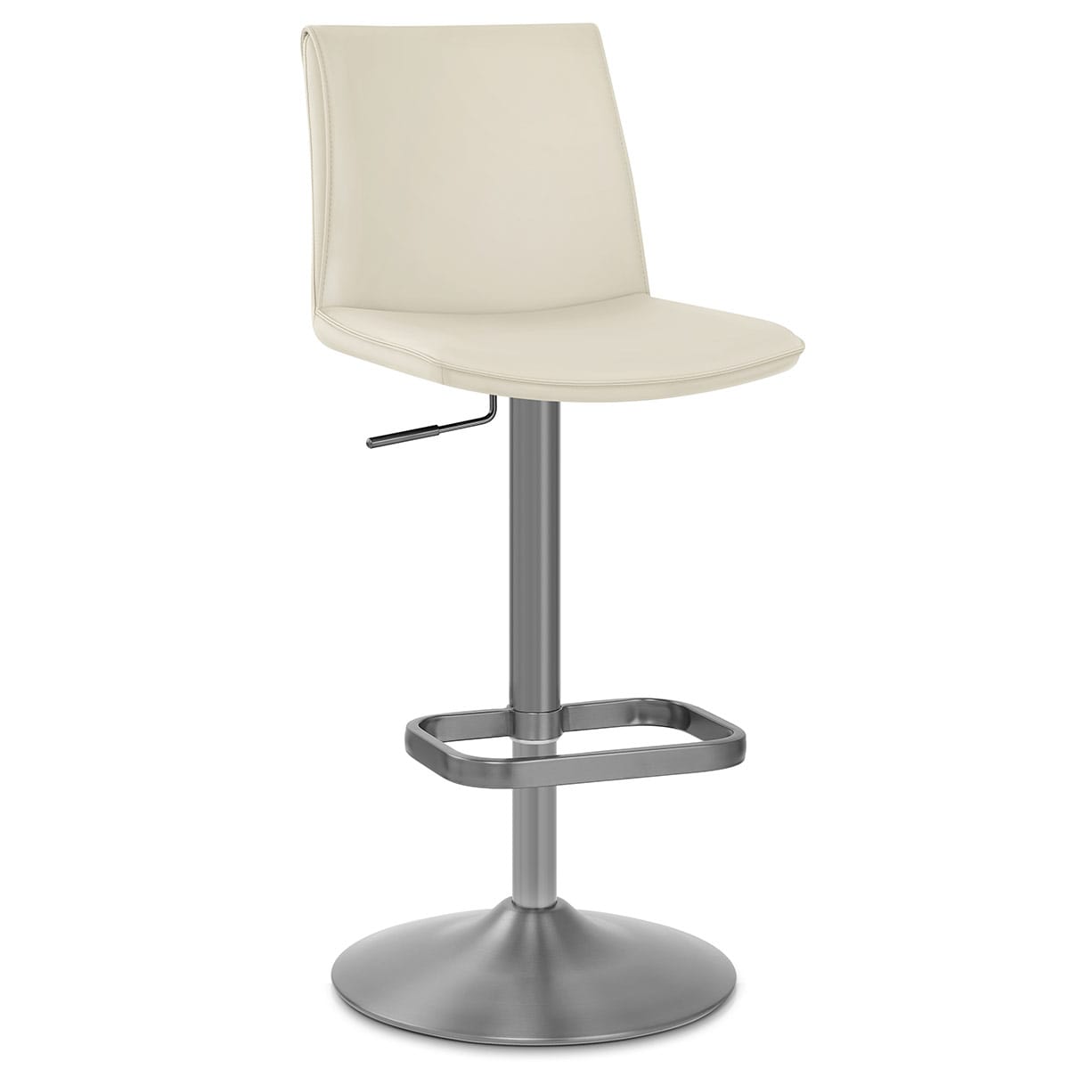Sgabello Ecopelle - Alto Crema