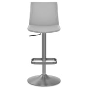 Sgabello Ecopelle - Alto Grigio