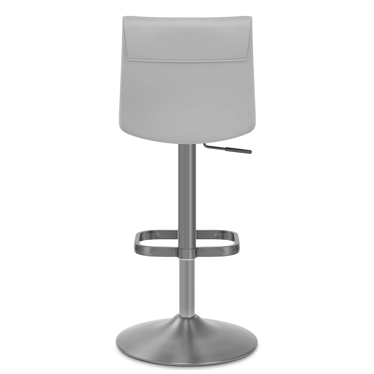 Sgabello Ecopelle - Alto Grigio