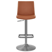 Sgabello Ecopelle - Alto Marrone