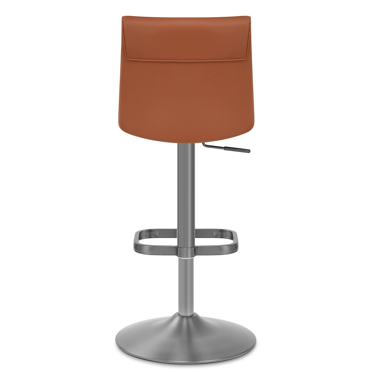 Sgabello Ecopelle - Alto Marrone