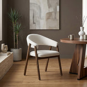 Sedia Tessuto Quercia Chiara - Amber Crema