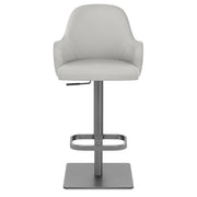Sgabello Ecopelle Graphite - Antonia Grigio