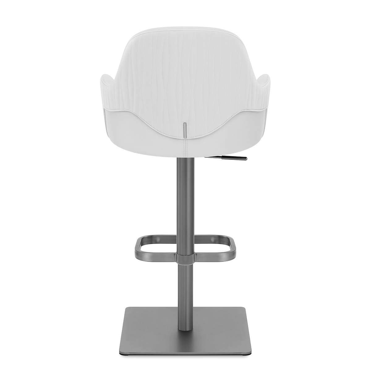 Sgabello Ecopelle Graphite - Antonia Bianco