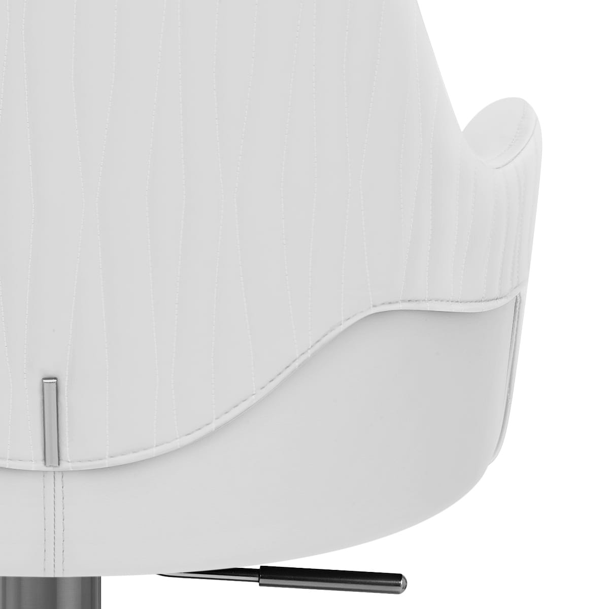 Sgabello Ecopelle Graphite - Antonia Bianco