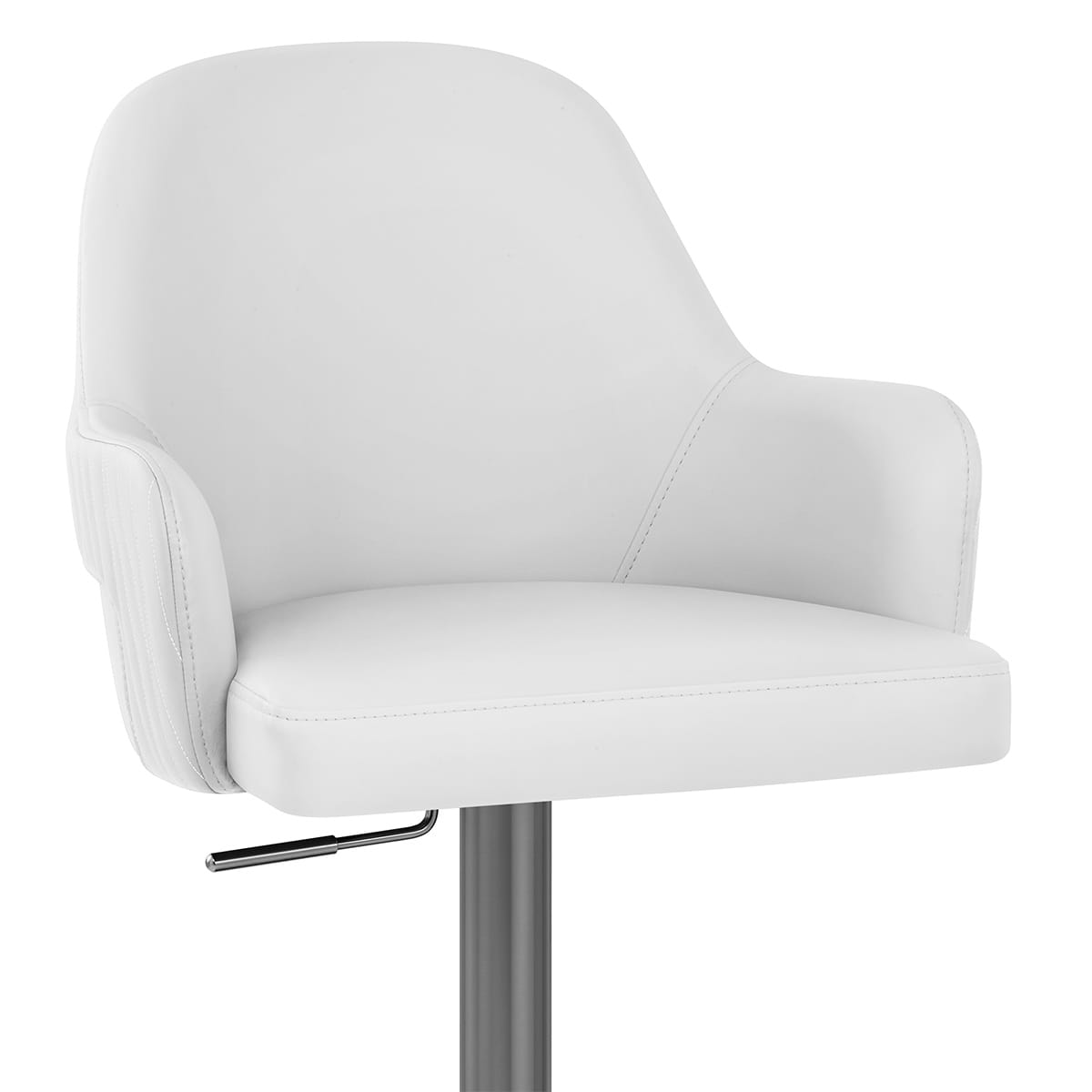 Sgabello Ecopelle Graphite - Antonia Bianco