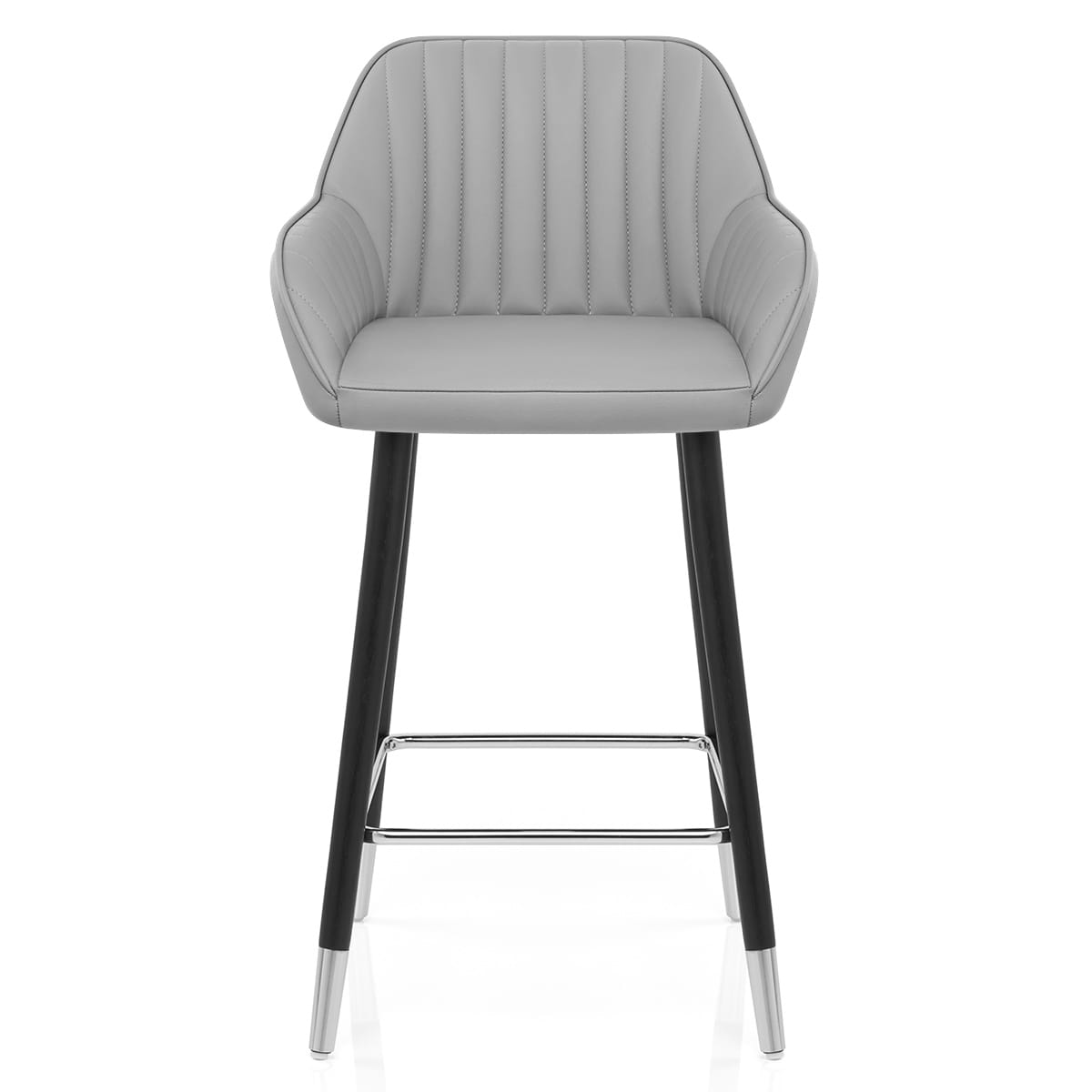 Sgabello Ecopelle - Apres Grande Grigio