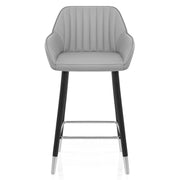 Sgabello Ecopelle - Apres Grande Grigio