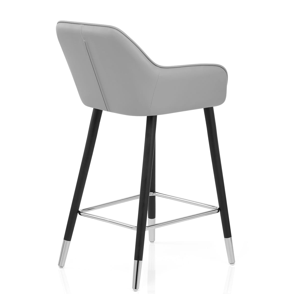Sgabello Ecopelle - Apres Grande Grigio