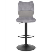 Sgabello Velluto - Art Grigio