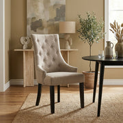 Sedia Tessuto Legno - Ascot Talpa