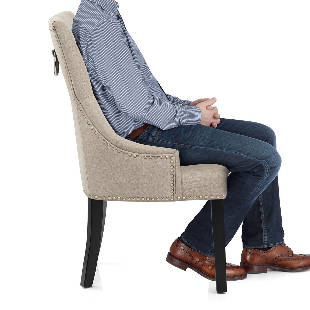 Sedia Tessuto Legno - Ascot Talpa