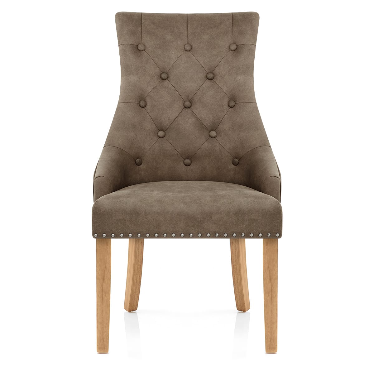 Sedia Ecopelle Quercia - Ascot Marrone