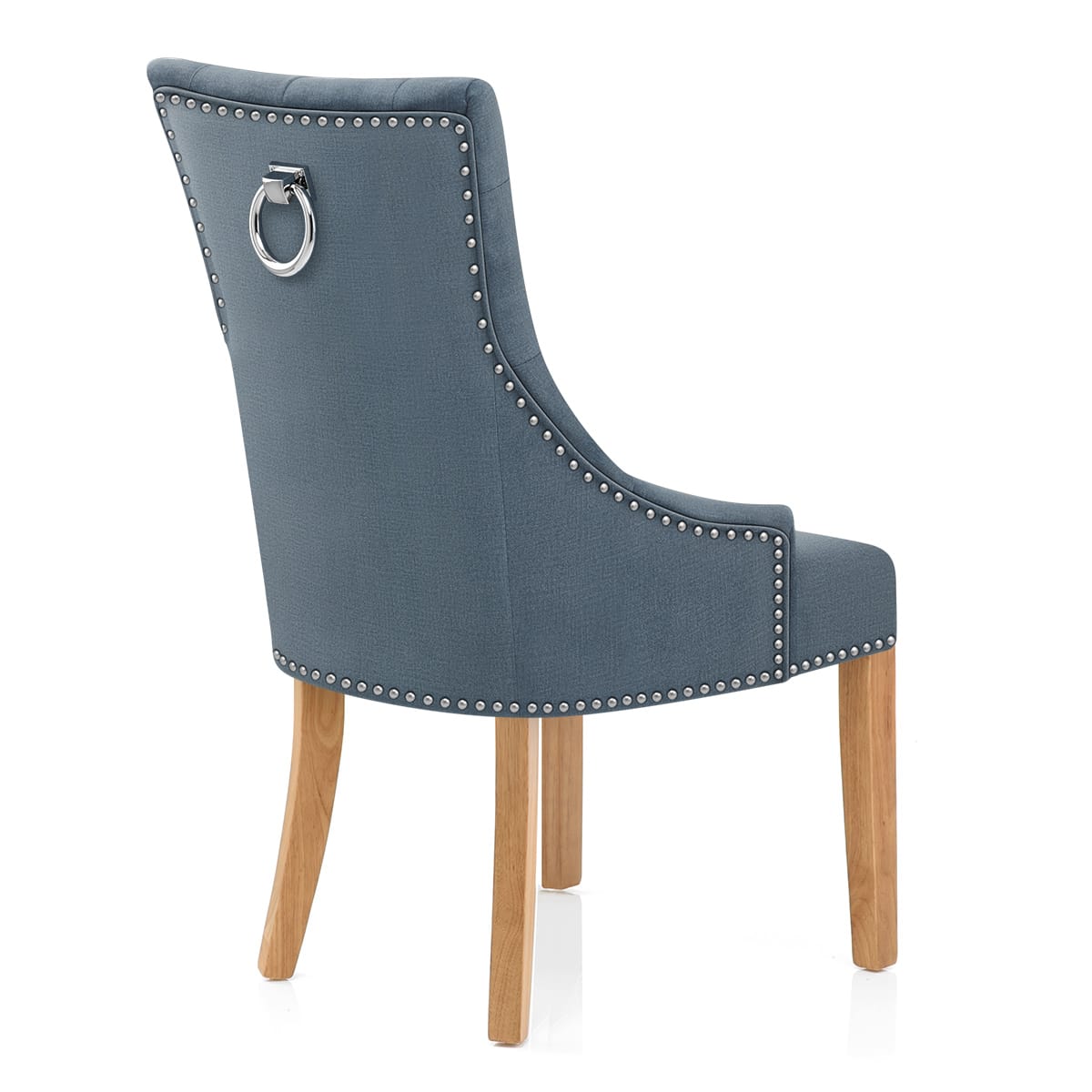 Sedia Tessuto Quercia - Ascot Blu