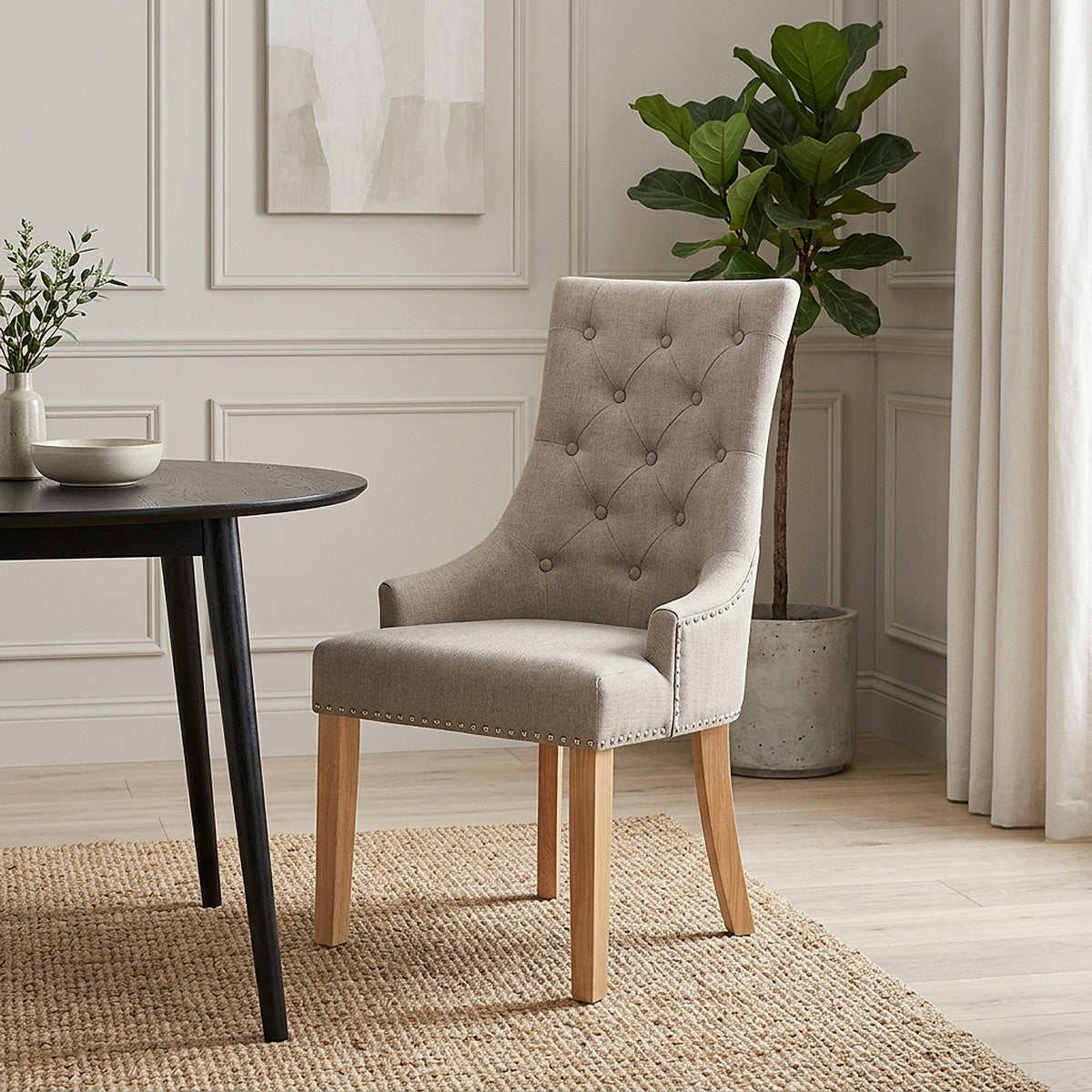 Sedia Tessuto Quercia - Ascot Talpa