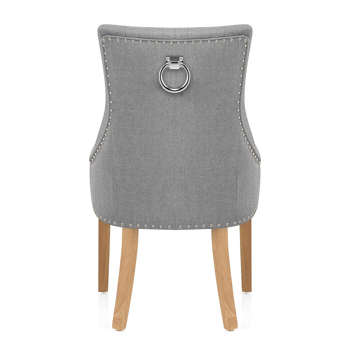 Sedia Tessuto Quercia - Ascot Grigio