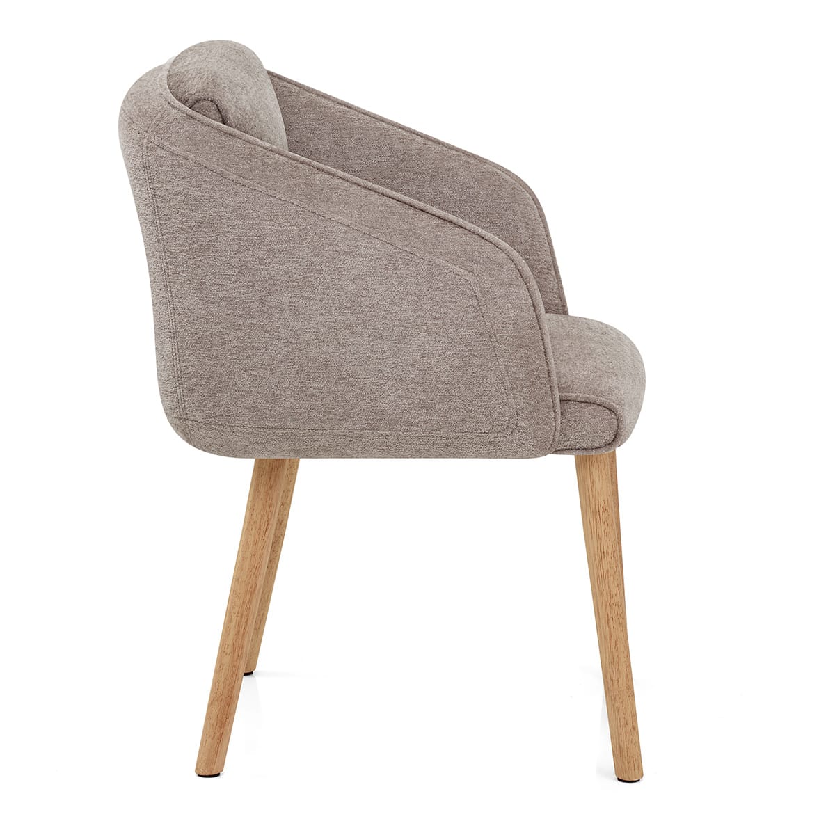 Sedia Tessuto Legno - Asti Marrone