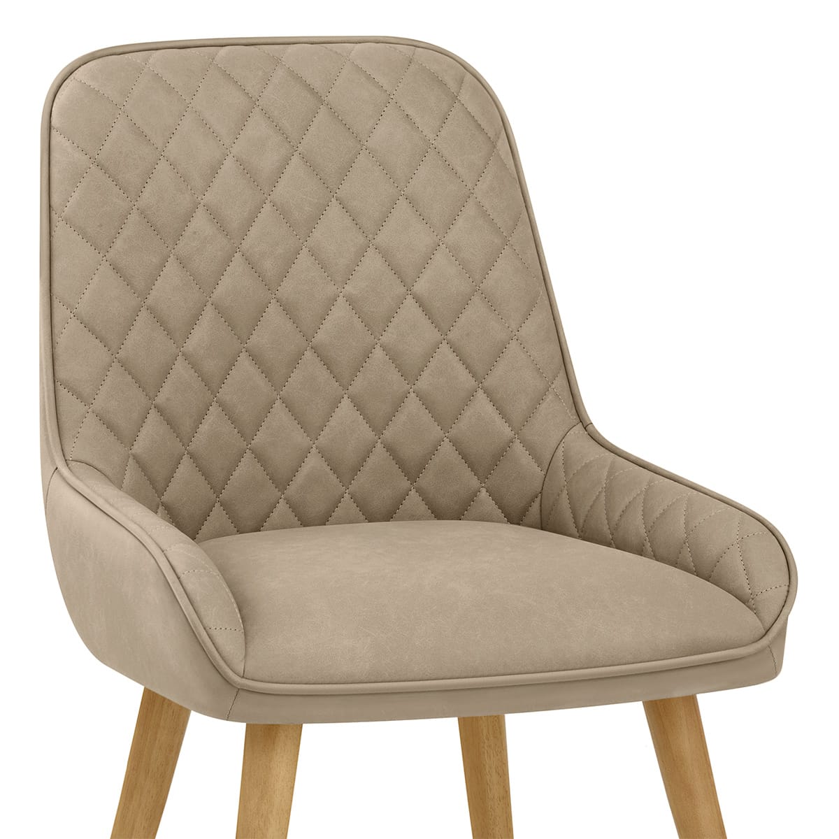 Sedia da Pranzo Ecopelle Legno - Azure Talpa